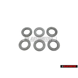 6x VW Original Arandela Base - N 01155811