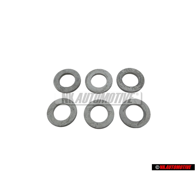 6x VW Original Arandela Base - N 01155811