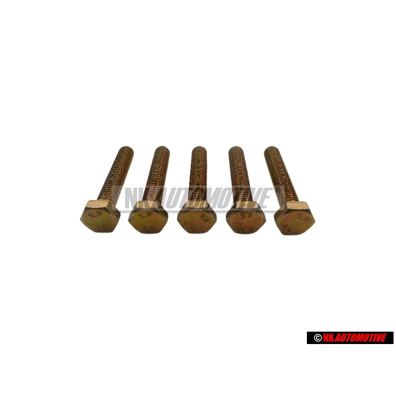 5x VW Original Tornillo Hexagonal - N 0102213