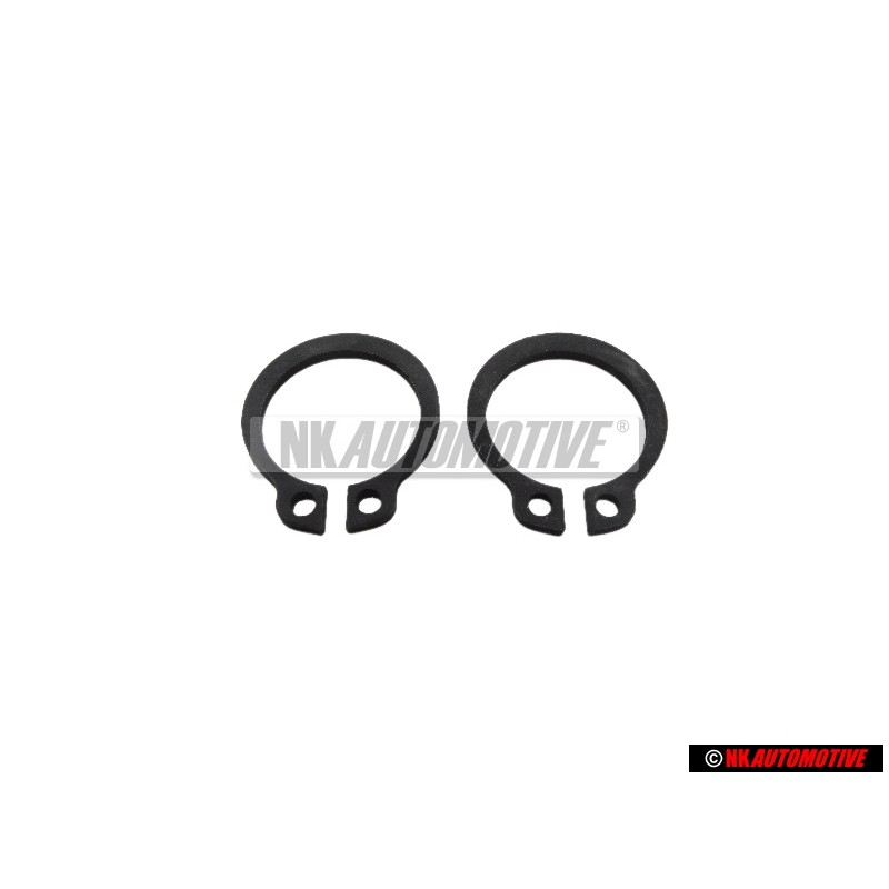 2x VW Original Anillo De Seguridad - N 90118001