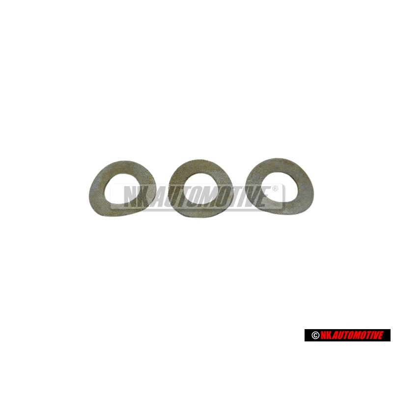 3x VW Original Arandela Elastica - N 0122253