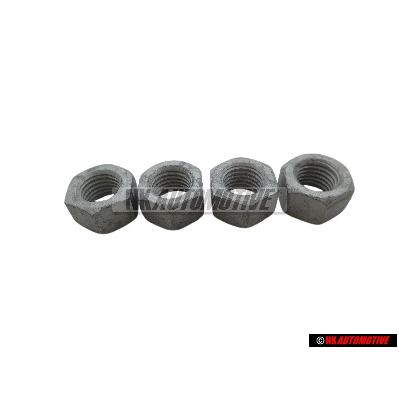 4x VW Original Tuerca Hexagonal - N 10105507