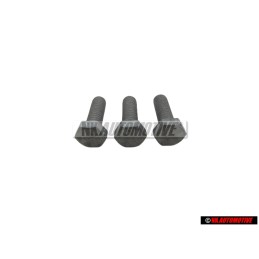 3x VW Original Tornillo Hexagonal - N 01021612