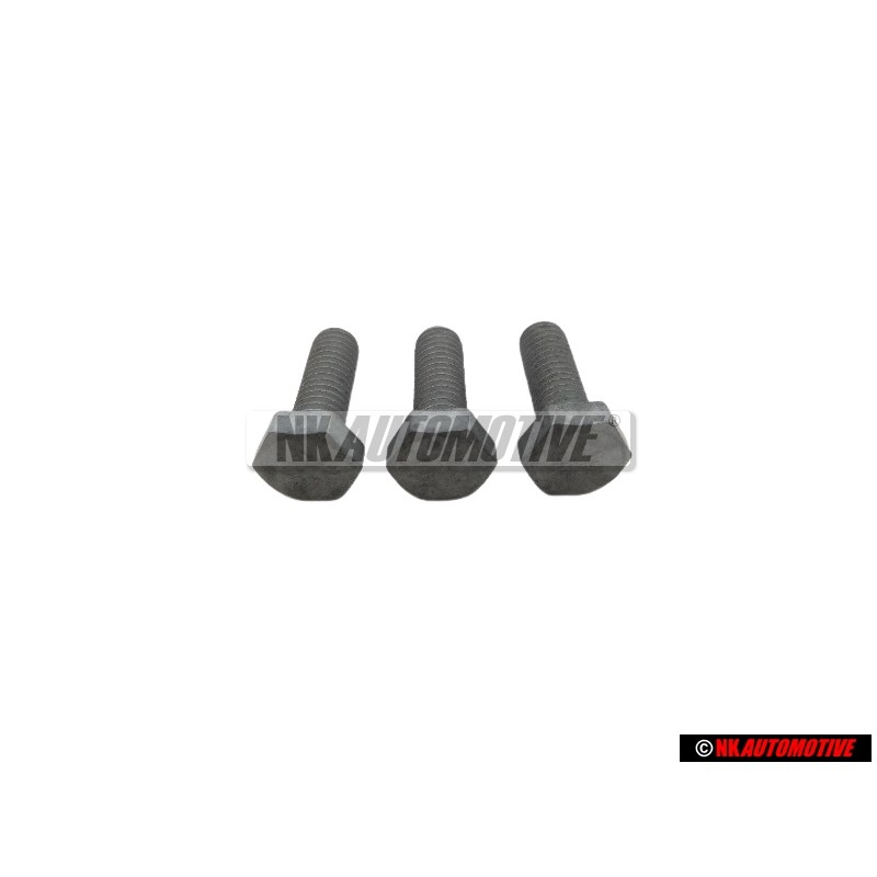 3x VW Original Tornillo Hexagonal - N 01021612