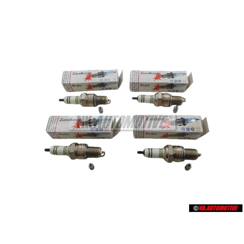 4x VW Original Bujia Encendido - N 01781139