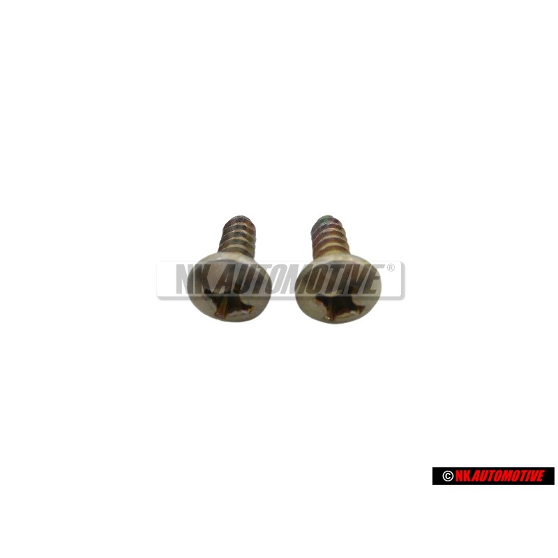 2x VW Original Tornillo Alomado P. 