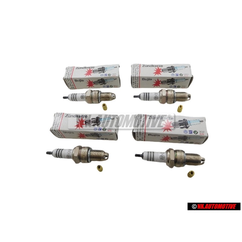 4x VW Original Bujia Encendido 'Longlife' - 101000001AC