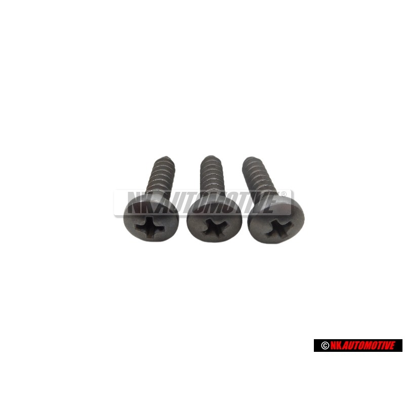 3x VW Original Tornillo Alomado P. 