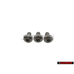 3x VW Original Tornillo Alomado P. 