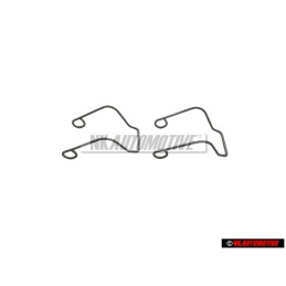 2x VW Original Muelle Sujecion P. 