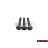 3x VW Original Tornillo Alomado - N 0141565