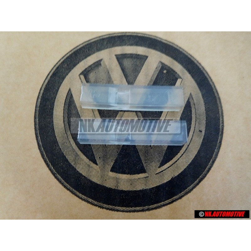 2x VW Original Caja Lenguetas Enchufe Plano - 111971977