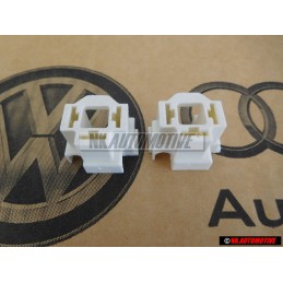 2x VW Original Caja Contacto Plano - 161941165A