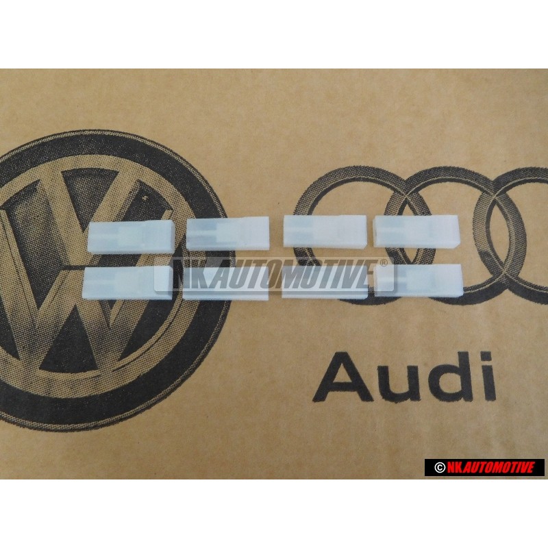 8x VW Original Caja Contacto Plano - 111971921B