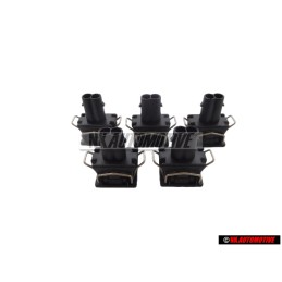 5x VW Original Caja Contacto Plano Con Junta - 037906240