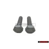 2x VW Original Tornillo Hexagonal - N 01024425