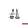 2x VW Original Tornillo Hexagonal - N 0103506