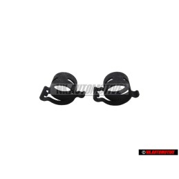 2x VW Original Abrazadera De Fleje Elastico - N 10098601
