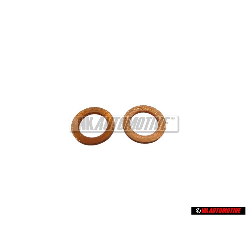 2x VW Original Anillo Junta - N 0138042