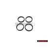 4x VW Original Anillo Junta - 068129672