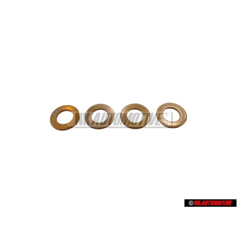 4x VW Original Anillo Junta - 068130787A
