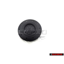 VW Original Tapacubos Negro Satinado - 7H0601151C 9B9
