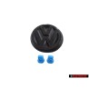 SET Para VW Golf Cabrio Emblema Maletero Negro 50mm