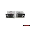 SET Para VW Audi Luces Matrícula LED Izquierda & Derecha