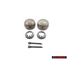 SET Para VW Tapones Grasa Rodamiento Trasero Con Herrajes