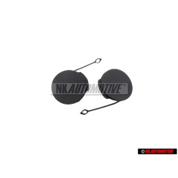 Audi Original Tapa Protectora Negro - 8Z0898405 3FZ