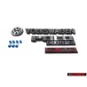 SET Para VW Polo 2 Coupe 86C G40 Trasero Rotulo Emblema