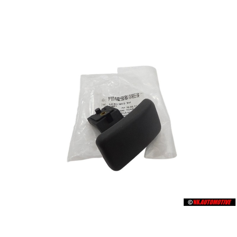 VW Original Asa P.Regl.Longitud. Asiento Negro Satinado - 1J0881254D B41