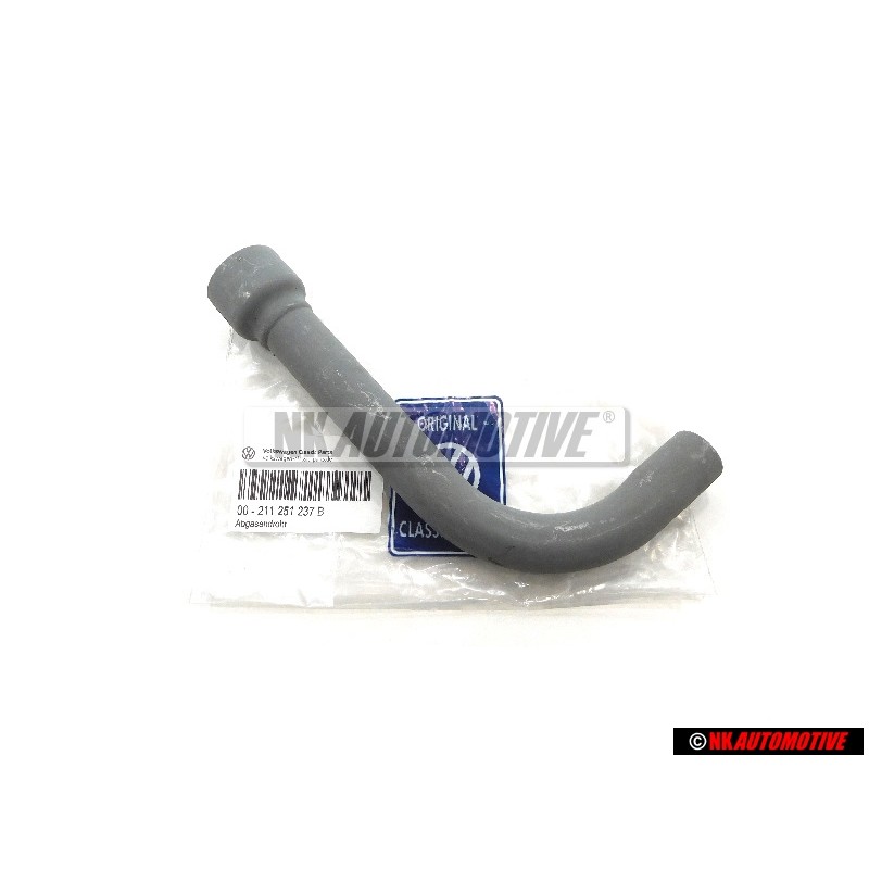 VW Original Tubo Terminal De Gases Escape - 211251237B