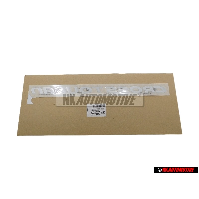 VW Original Lamina Decoracion Plata - 1T0853423A 1W4