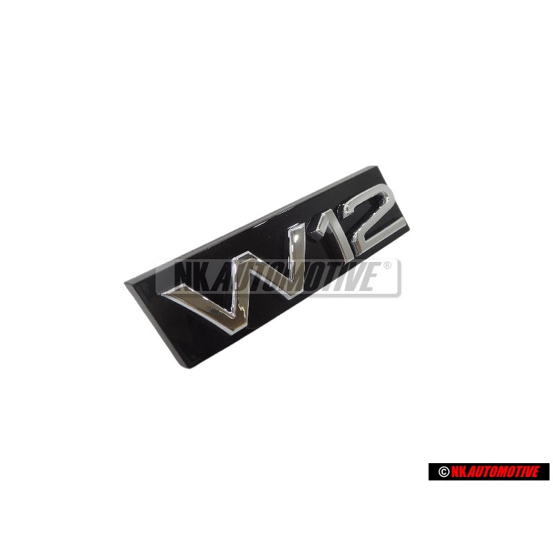 Audi Original W12 Frente Rotulo Insignia Emblema - 4E0853738A 2ZZ