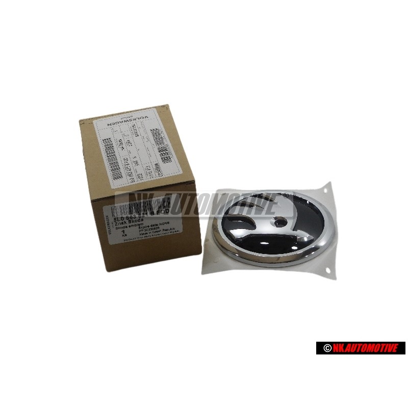 Skoda Original Trasero Simbolo Insignia Emblema - 5L0853621B FOD