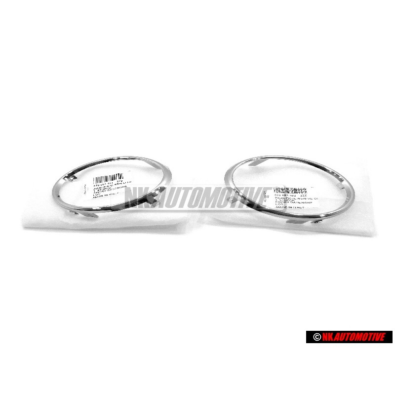 Audi Original Embellecedor Cromado de Faro Antiniebla Izquierdo y Der. 