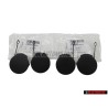 Audi A2 Original SET Tapa Protectora Bien Izquierda y Derecha Negro