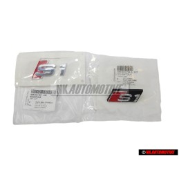 Audi Original SET Rotulo Insignia Emblema Frente & Trasero - S1 (8X)