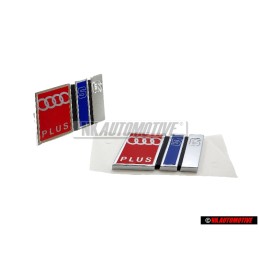 Audi Original SET Rotulo Insignia Emblema Frente & Trasero - S6 PLUS C4 (4A)