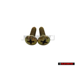 2x VW Original Tornillo Avellanado P. 