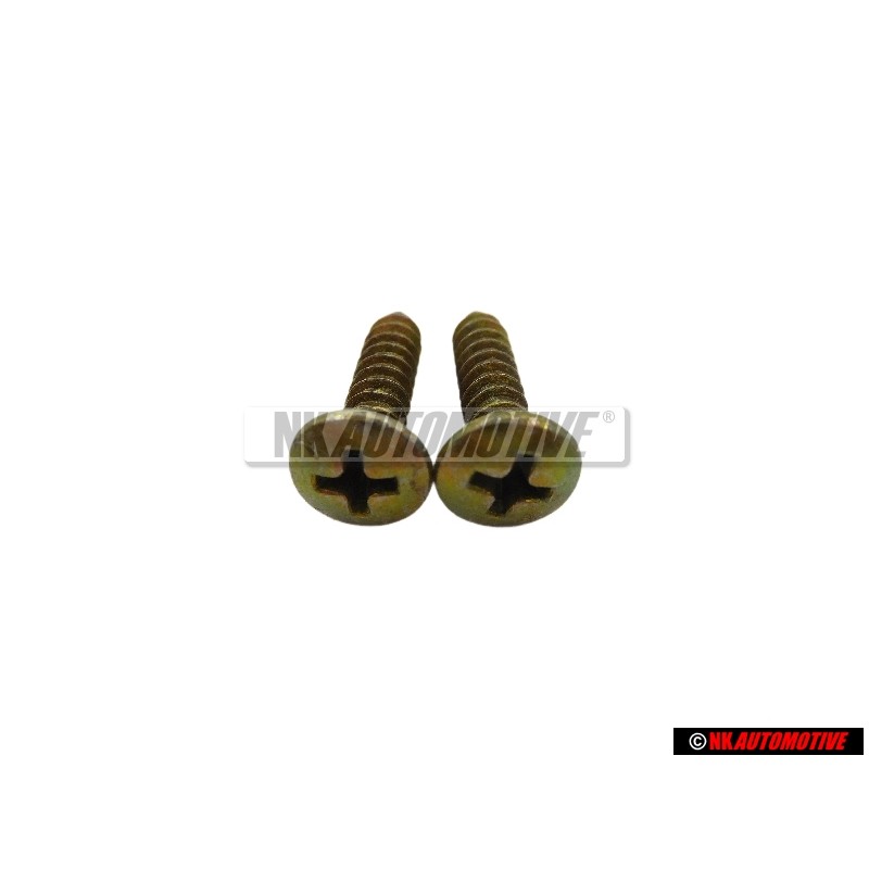 2x VW Original Tornillo Avellanado P. 