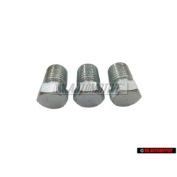 3x VW Original Tornillo Obturador - 003507133A
