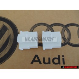 2x VW Original Caja Contacto Plano - 161941165