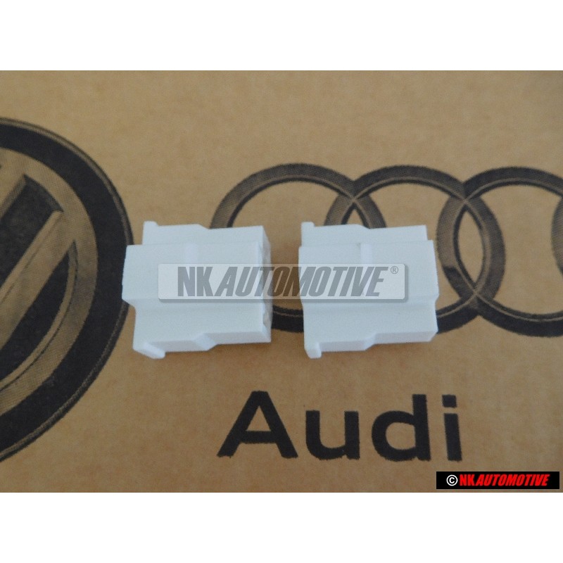 2x VW Original Caja Contacto Plano - 161941165