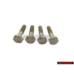 4x VW Original Tornillo Hexagonal - N 0103467