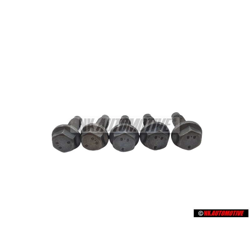 5x VW Original Tornillo Hexagonal - N 10143003