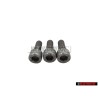3x VW Original Tornillo Cilindrico Con Cabeza De Hexagono Interior - N 01470213