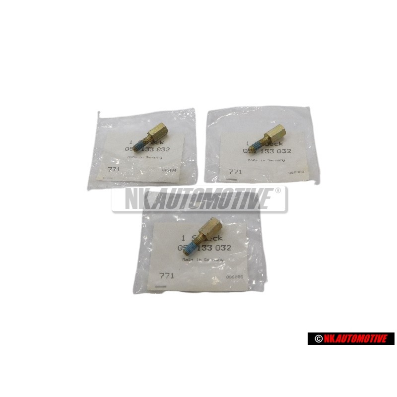 3x VW Original Racor Roscado - 051133032