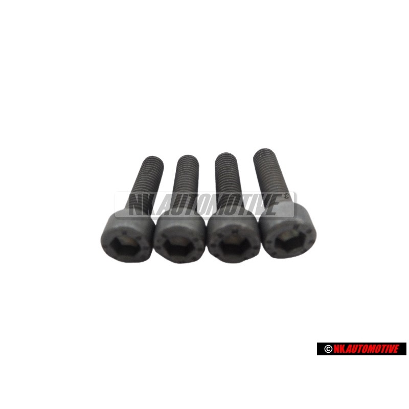 4x VW Original Tornillo Cilindrico Con Cabeza De Hexagono Interior - N 01470514